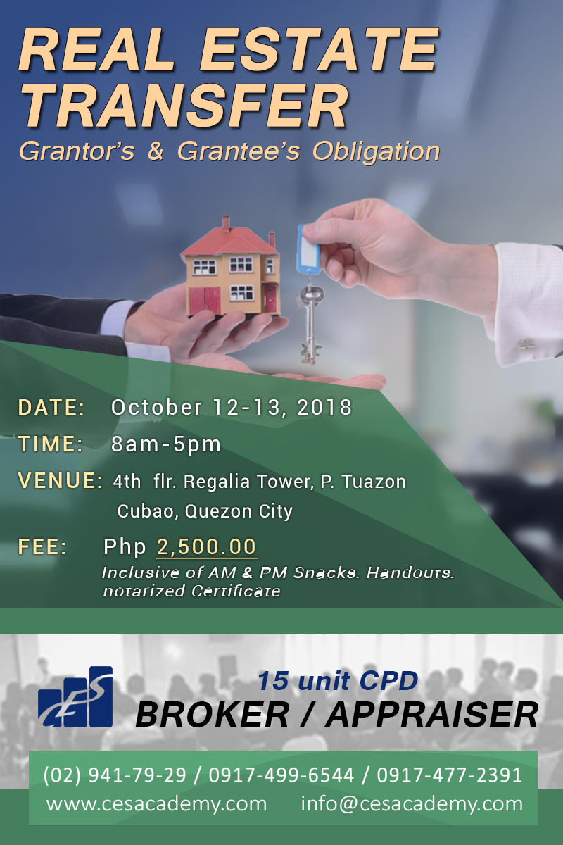 Real Estate Transfer: Grantor's and Grantee's Obligation