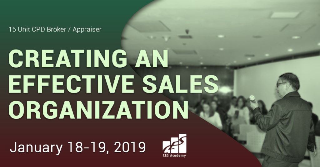 Creating An Effective Sales Organization