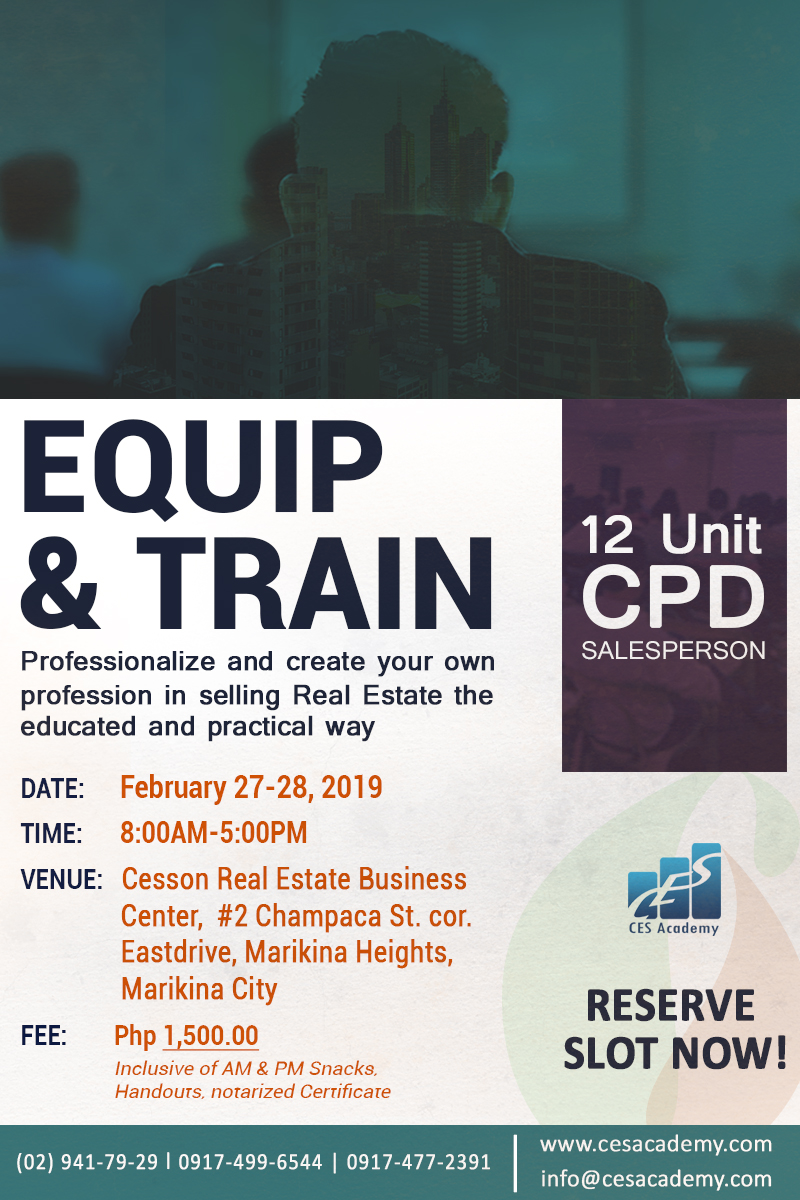 Equip & Train