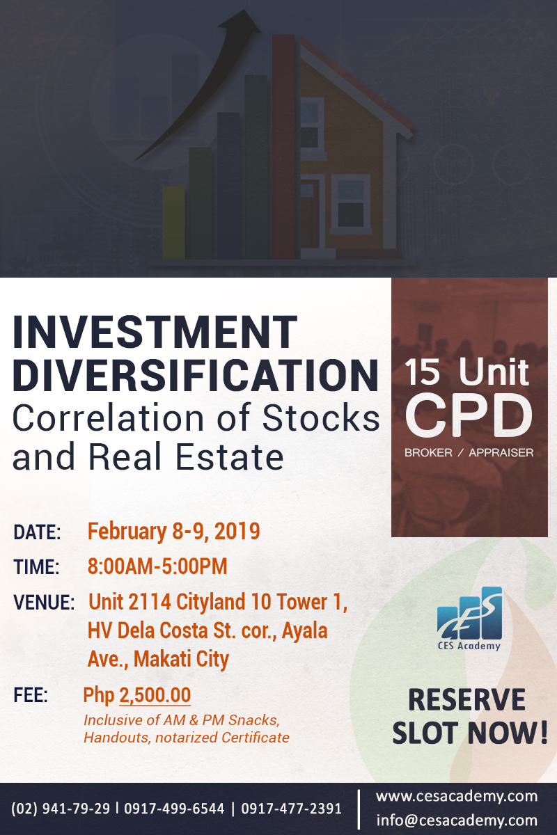 Investment Diversification Correlation of Stocks and Real Estate