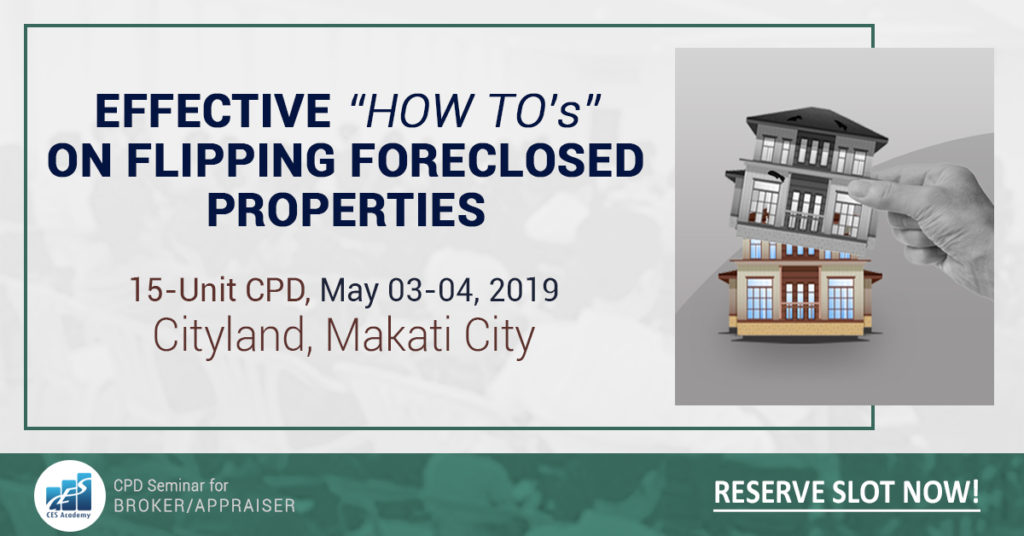 Effective How to TO's on Flipping - Makati (May 3-4, 2019)