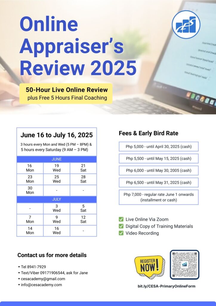 CES Academy Online Appraiser’s Review 2025_final