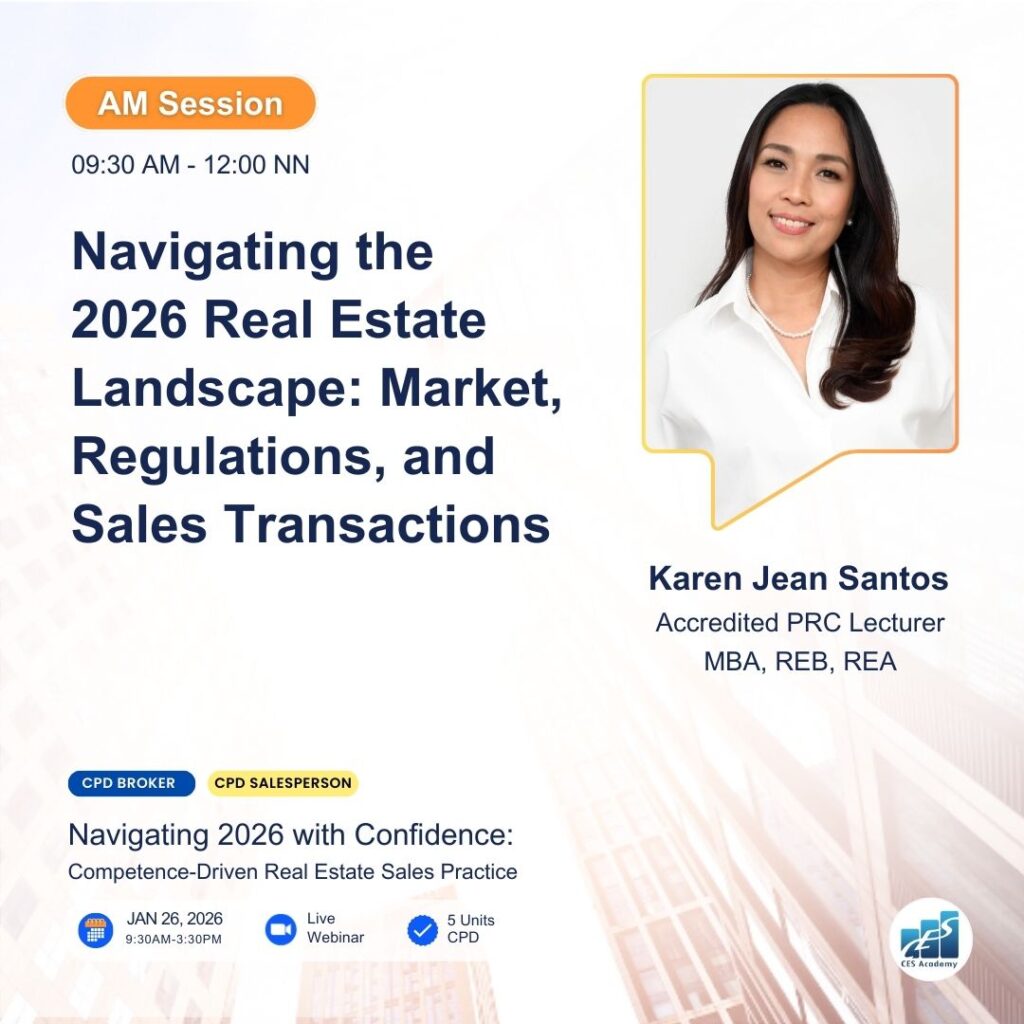 January 26, 2026 - 5-unit CPD for Brokers & Salesperson